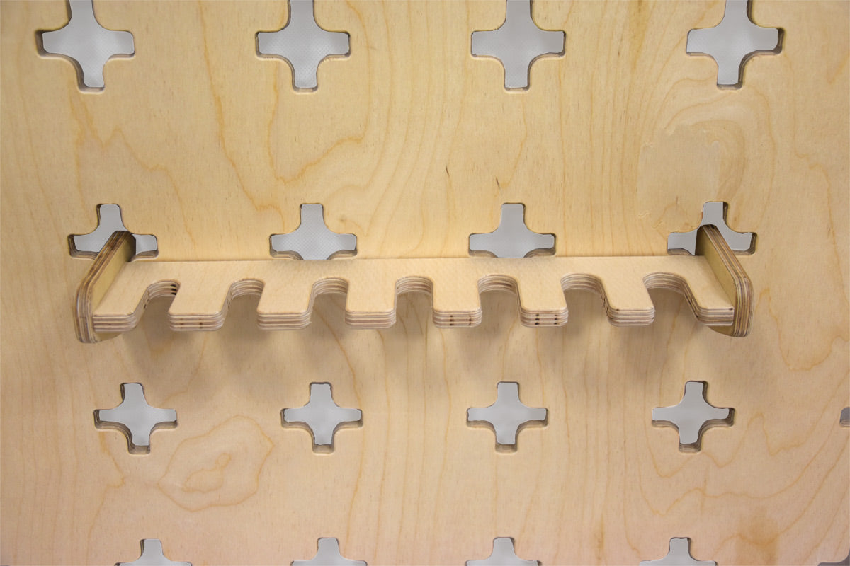 Support mural pour marteaux et massettes, 7 pièces