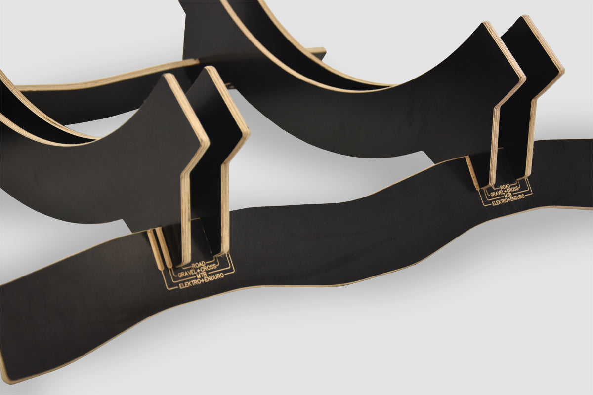 Support pour vélo réglable pour 2 vélos