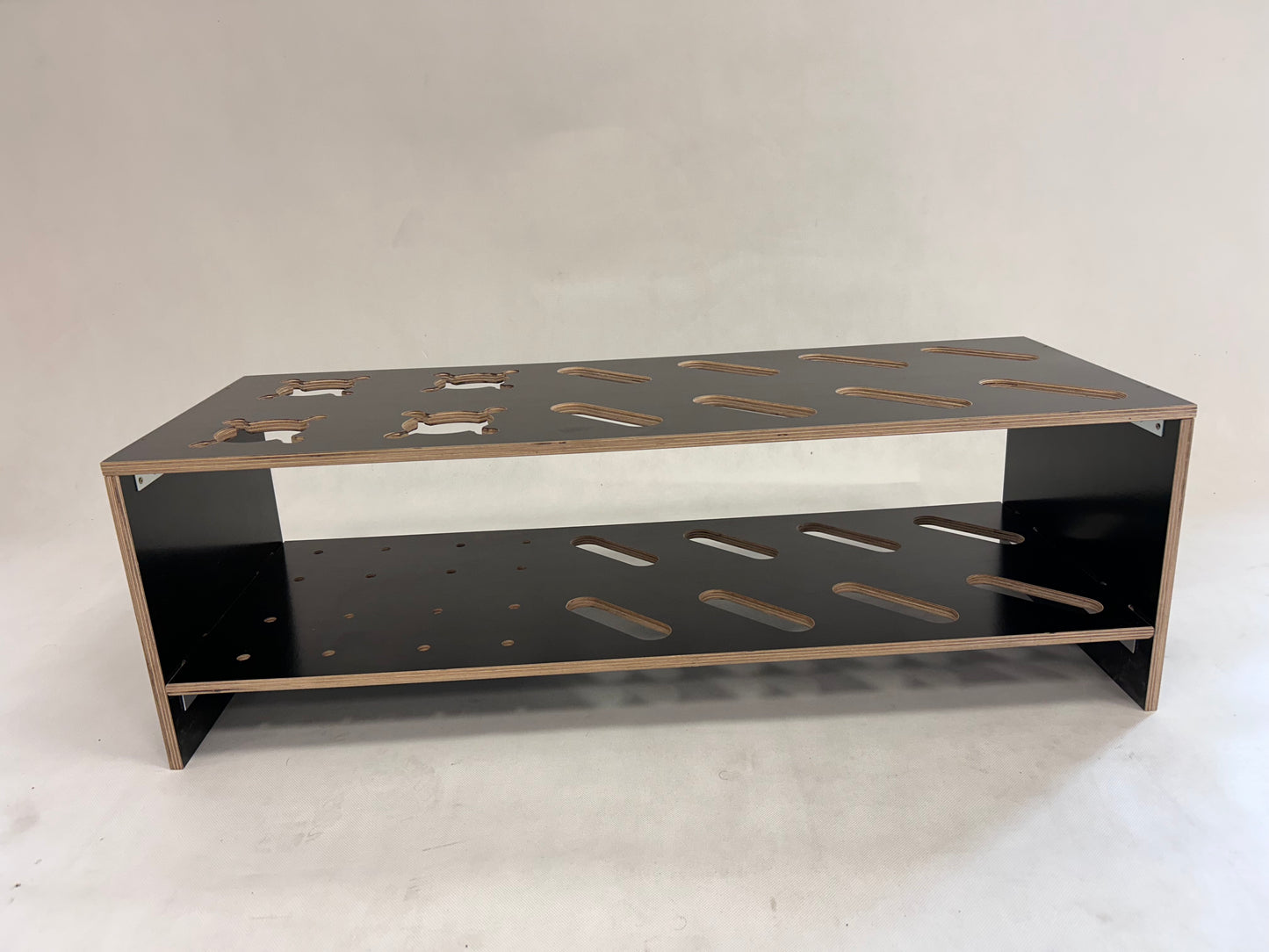 Porte-skis et bâton combiné en bois