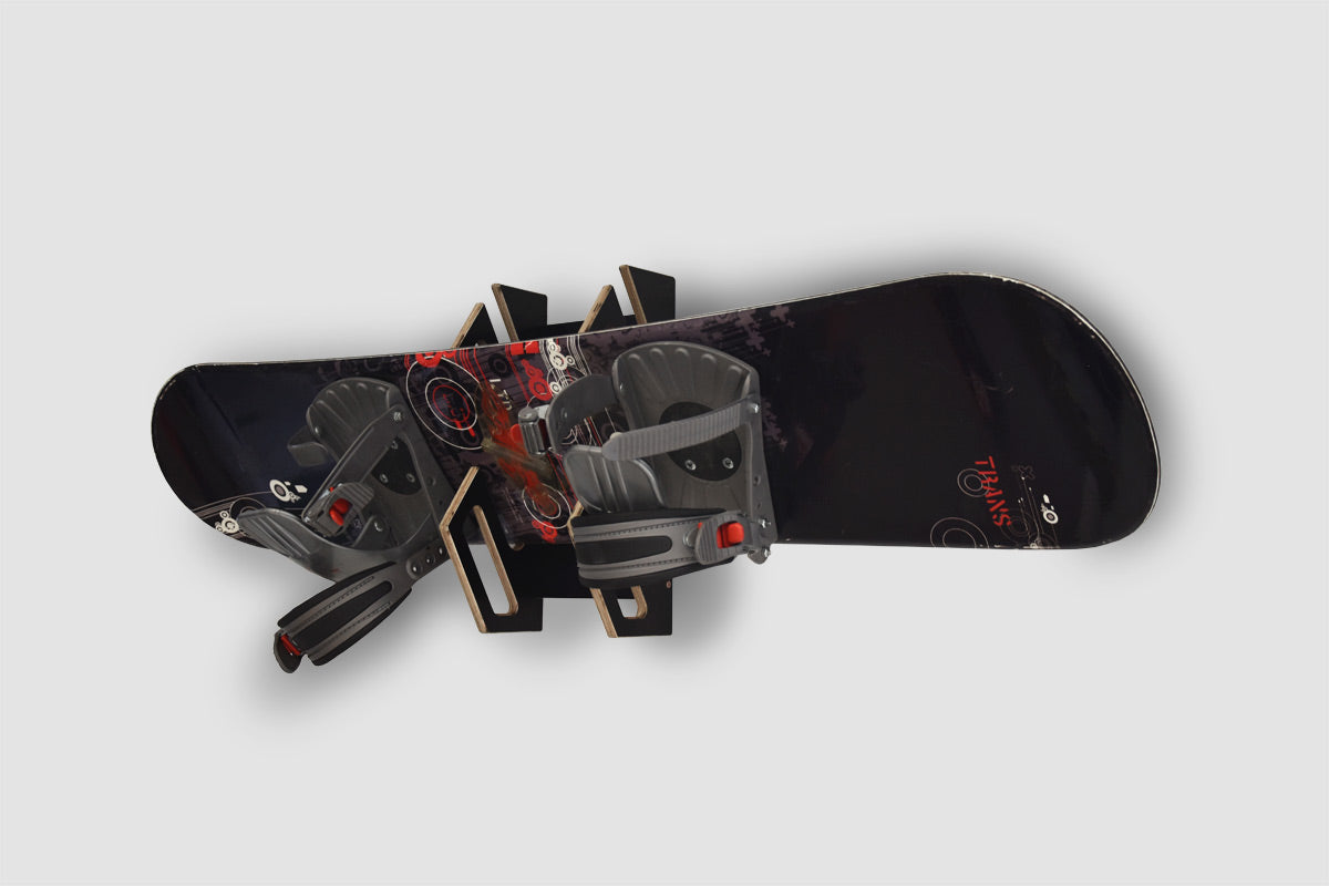 Support mural pour 2 snowboards ou skateboards