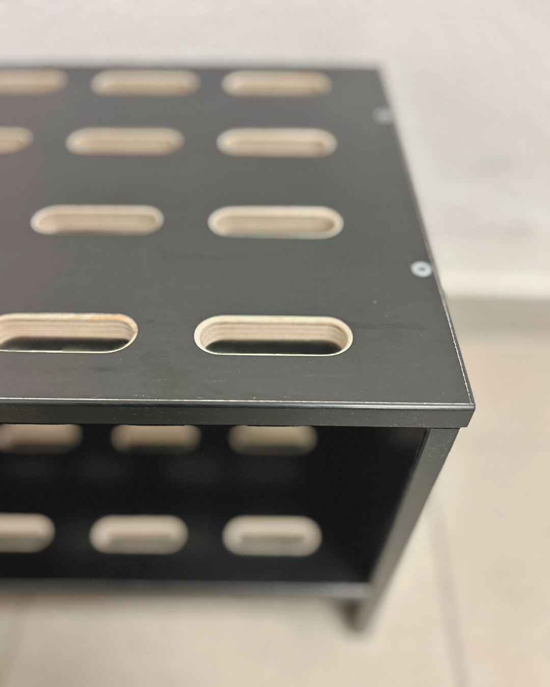 Porte-skis en bois pour 8 paires de skis de fond