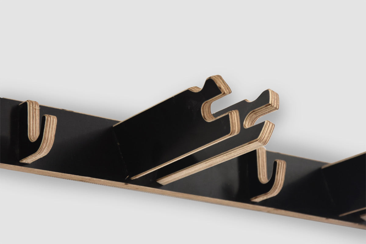 Porte-skis à suspendre pour 3 paires de skis