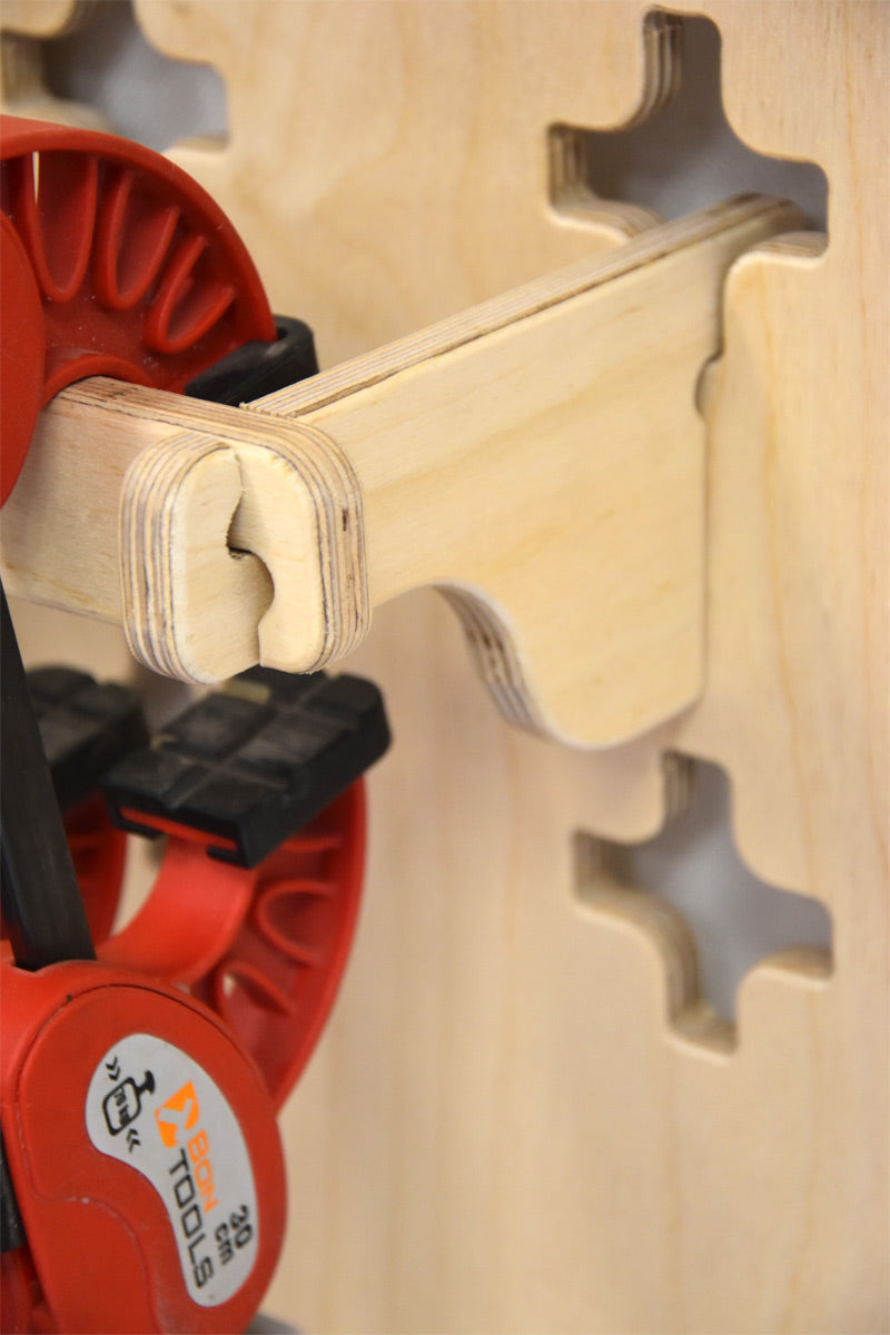 Support mural pour pinces