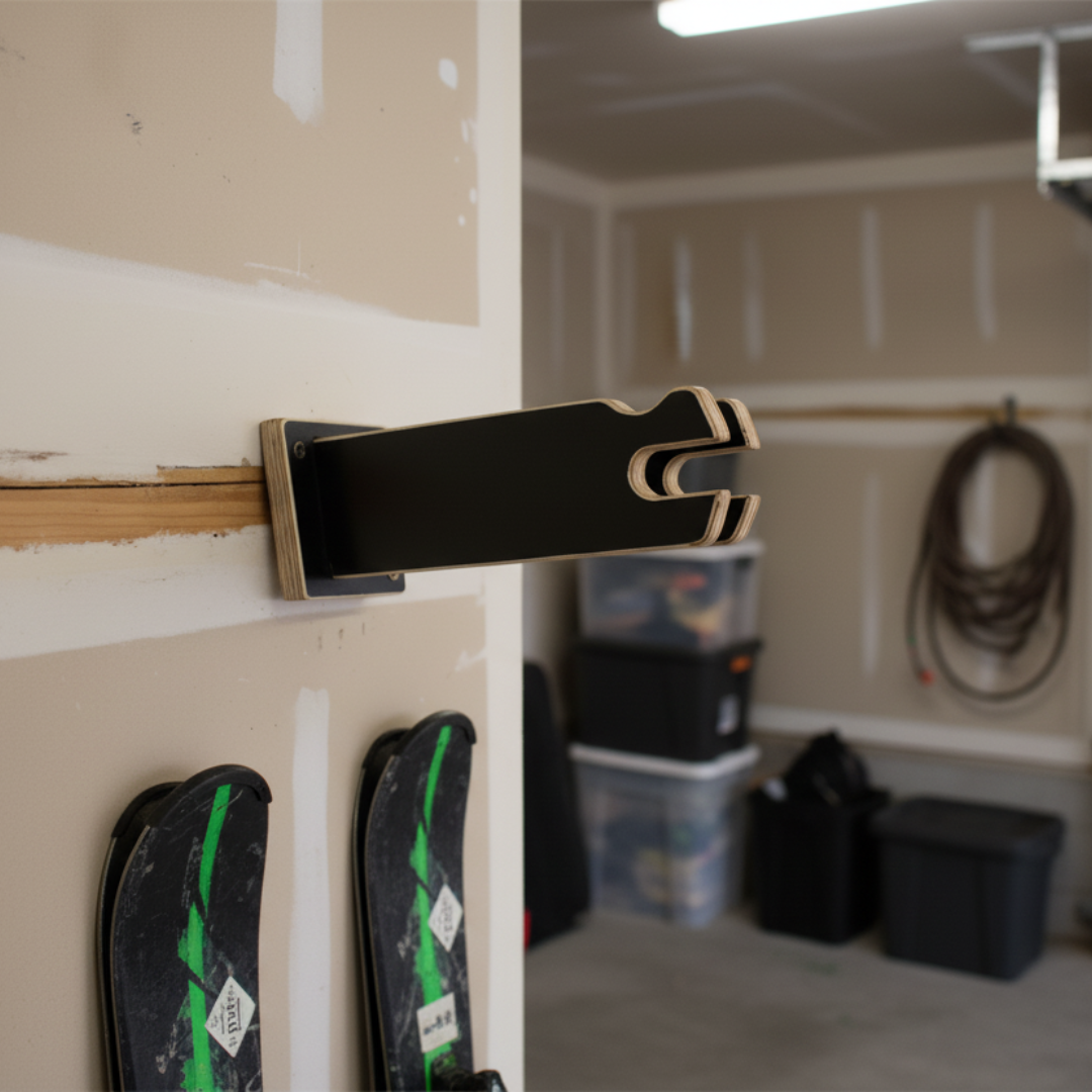 Porte-skis à suspendre pour 1 paire de skis