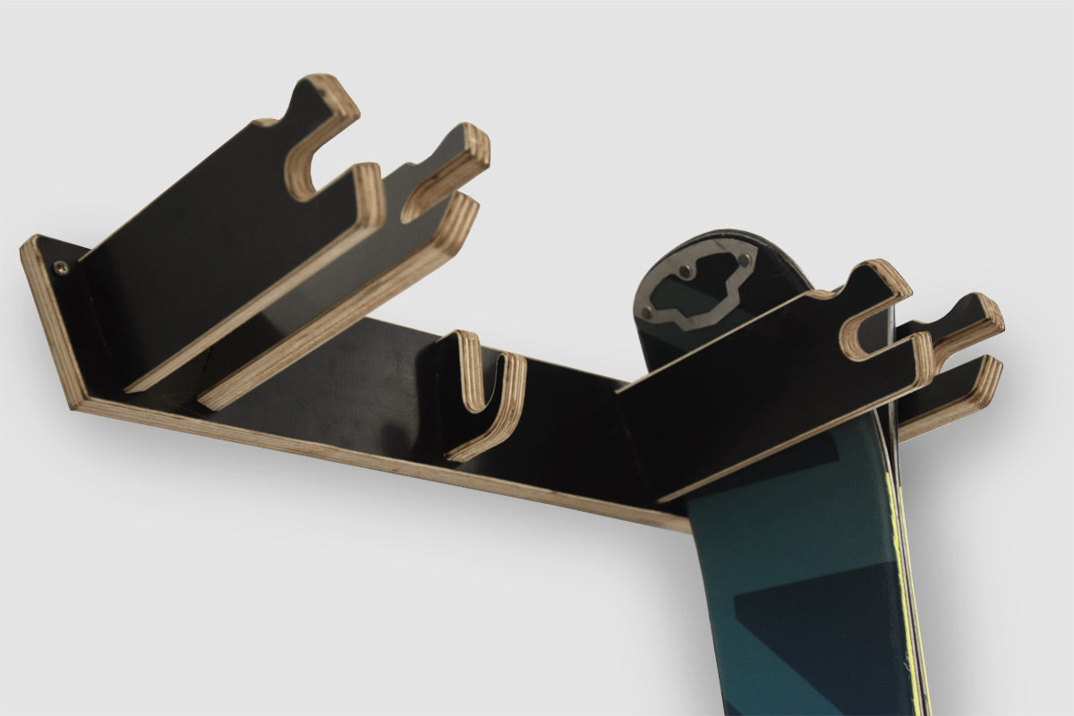 Porte-skis à suspendre pour 2 paires de skis